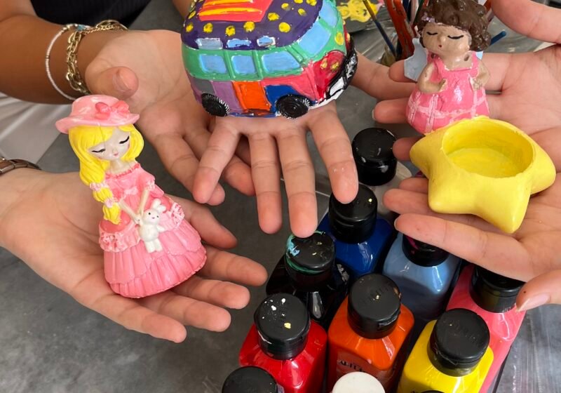 Selvi Sanat Cafe’de Boyama Etkinliği